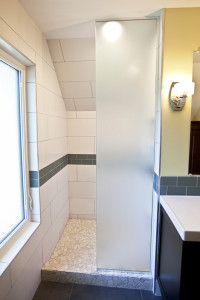 Castle Building & Remodeling, Inc. - Twin Cities Design / Build Firm | View of Master Suite Bath in Whole House Remodel
