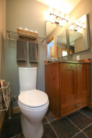Sink cabinet and mirrors