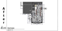 After floorplan Project 3363-1 kitchen addition minneapolis