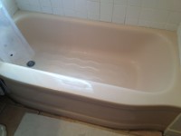 Bath before remodel