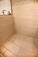 Bathroom shower tile detail