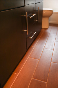 Castle Building & Remodeling, Inc. - Twin Cities Design / Build Firm | Bathroom flooring detail