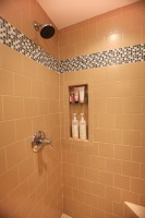 Bathroom niche and tile