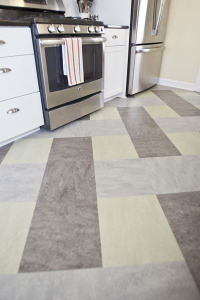 Castle Building & Remodeling, Inc. - Twin Cities Design / Build Firm | Detail of Marmoleum floors