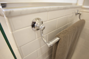 Castle Building & Remodeling, Inc. - Twin Cities Design / Build Firm | View of Towel Bar in Bathroom Remodel