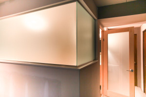 Exterior privacy glass