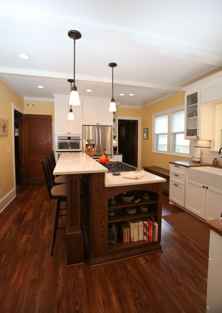 Kitchen island detail