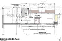 Project 3141-1 Before Floorplan Kitchen