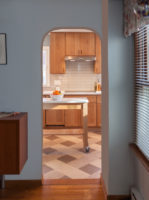 Project 3408-1 Bright Scandinavian Minneapolis Kitchen Remodel with Movable Island 55406 MN LR 13