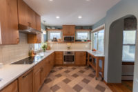 Project 3408-1 Bright Scandinavian Minneapolis Kitchen Remodel with Movable Island 55406 MN LR 17