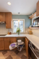 Project 3408-1 Bright Scandinavian Minneapolis Kitchen Remodel with Movable Island 55406 MN LR 5