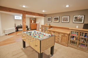 Castle Building & Remodeling, Inc. - Twin Cities Design / Build Firm | View of Finished Basement After Whole House Remodel