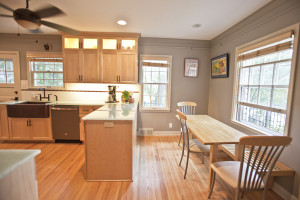 Castle Building & Remodeling, Inc. - Twin Cities Design / Build Firm | View of Eating Area in Kitchen After Remodel