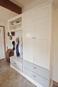 Castle Building & Remodeling, Inc. - Twin Cities Design / Build Firm | View of Mudroom in Kitchen Remodel