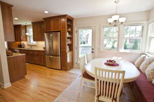 Castle Building & Remodeling, Inc. - Twin Cities Design / Build Firm | View of Kitchen and Back Entry in Whole House Remodel