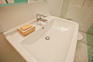Castle Building & Remodeling, Inc. - Twin Cities Design / Build Firm | View of Sink in Bathroom Remodel
