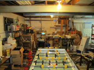 Basement before remodel