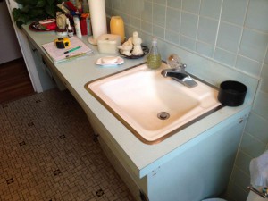 Castle Building & Remodeling, Inc. - Twin Cities Design / Build Firm | Bathroom before remodel